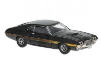 Ford Gran Torino Sport 1969 schwarz   1:87/NEU