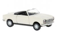 Peugeot 204 Cabrio weiss   1:87/NEU