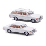 MB W123 Limo & T Mod wei� H0/NEU