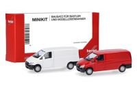 MB Vito Kasten 2010 weiss und rot     MINIKIT-1:87/NEU