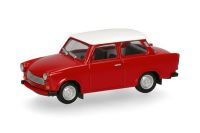 Trabant 601 Limousine rot (Dach weiss)      1:87/NEU