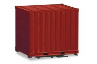 Container 2 x 10ft.rot (2 St�ck)      ZUBEH�R-1:87