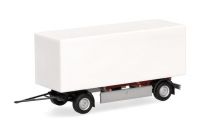 Kofferanh�nger 7,45m m. geschl. U-Schutz      1:87/NEU