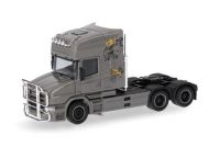 Scania Hauber 04 Topline Zugmaschine 3achs nardograu      1:87/NEU
