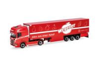 Scania CR 20 HD K�hlkoffer-Sattelzug �WEGENER FRUCHT� Altes Land    1:87/N