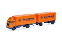 Volvo F88 Koffer-H�ngerzug �DEUTRANS�  1:87/NEU