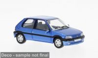 Peugeot 106 dunkelblau met.   1:87