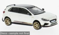 Hyundai i30 N weissmetallic/schwarz mit Dekor (2021)    1:87/NEU