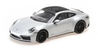 PORSCHE 911 CARRERA 4 GTS - 2020 - SILVER  1:18