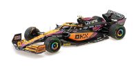 MCLAREN F1 TEAM MCL36 - LANDO NORRIS - SINGAPORE GP 2022 1:18