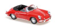 PORSCHE 356 C Cabrio rot - 1965 - 1:43