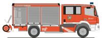 Schlingmann Varus Atego HLF �FW HAMBURG-BARNBEK�     1:87-08/NEU