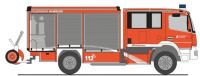 Schlingmann Varus MB HLF �FW HAMBURG�     1:87-12/NEU
