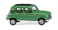 Renault R4 mit Faltdach gr�n       1:87