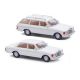 MB W123 Limo & T Mod wei� H0/NEU