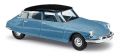 Citro�n DS19 zweifarbig blau/schwarz   1:87