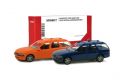 Opel Vectra Caravan orange, blau     MINIKIT-1:87/NEU