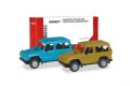 MB G-Klasse blau gelb      MINIKIT-1:87/NEU