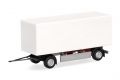 Kofferanh�nger 7,45m m. geschl. U-Schutz      1:87/NEU