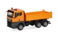 MAN TGX GN Kipp-LKW 3achs kommunalorange      1:87/NEU