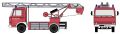Iveco Magirus Zeta  90M5 - DL18 Feuerwehr Calw    1:87/NEU