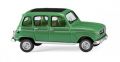 Renault R4 mit Faltdach gr�n       1:87