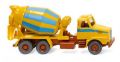 Volvo N10 Betonmischer maisgelb/hellblau   1:87