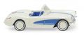 Chevrolet Corvette - perlwei�/himmelblau    1:87